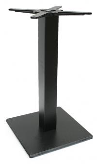 Tischgestell eckig Stahlrohr Schwarz 60 bis 800 cm