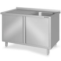 Spülschrank mit Flügeltüren 1100.