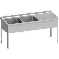 Spültisch ohne Grundboden 1300-2.