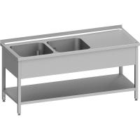 Spültisch mit Grundboden 1100-2.