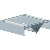 Induktionshaube Basic Line, Kastenform 2600 mm x 2400 mm Filter Typ B