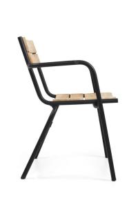 Sessel Teak Stapelbar (7)