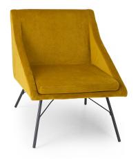 Loungesessel Metallgestell Polster