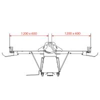 Teigausrollmaschine, Sockel, 600x1200 mm