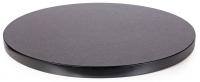 Stehtischgestell Stahlbasis 10 mm Schwarz Ø70 bis 80 cm