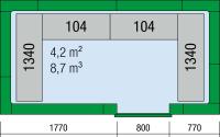 Tiefkühlzelle EVO160-13 ISO 160 mm