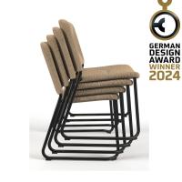 Loungesessel Binsen Kst. stapelbar (6)