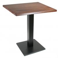 Tischgestell eckig Stahlrohr Schwarz 60 bis 800 cm