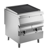 Gas-Vaporgrill 22 kW mit Wasserbecken und Ablasshahn