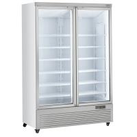 Kühlschrank, 2 Glastüren, 1085 Liter - Weiß