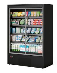 Wandkühlregal ONYX-T 1875 M2 mit 2 Türen