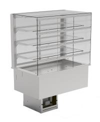 zum Artikel Vitrinen - Einbauvitrine kalt - Einbaukühlvitrine Gastro GE-112-70-E R290 SB Klappen-484357861 Einbaukühlvitrine Gastro GE-112-70-E R290 SB Klappen