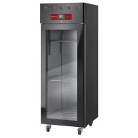 Reifeschrank 600 Liter Umluft 1 Glastür 20x 2/1GN SCHWARZ